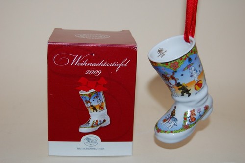 Weihnachtsstiefel porzellan - weihnachtsstiefel,