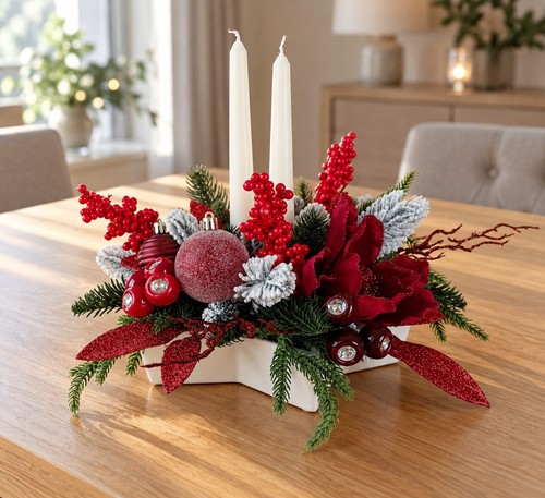 Weihnachtsgesteck - , im
