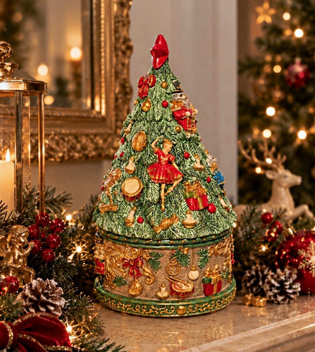 Weihnachtsdose handgefertig - , in