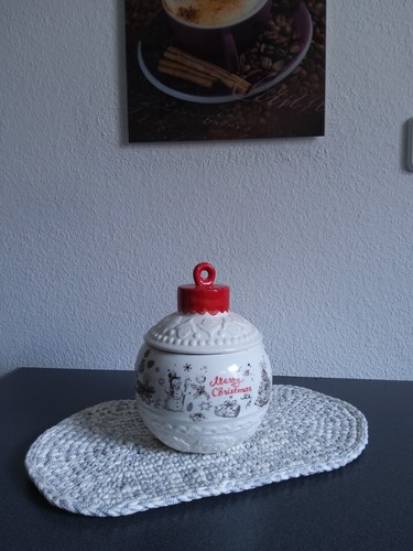 Gebäckkugel weihnachtsmotiv - gebäckkugel,