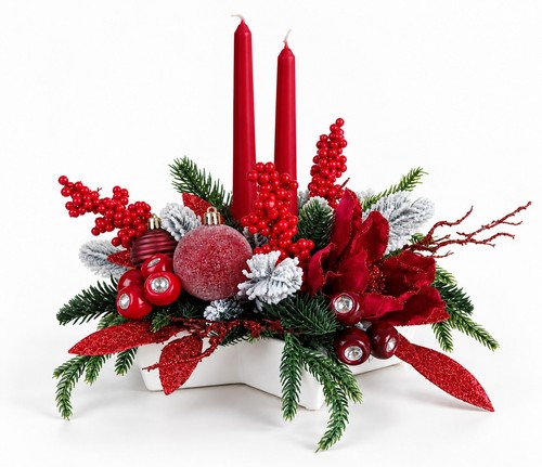 Weihnachtsgesteck - , im