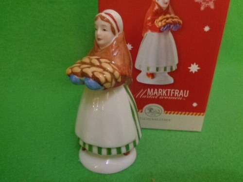 Porzellanfigur marktfrau - porzellanfigur,