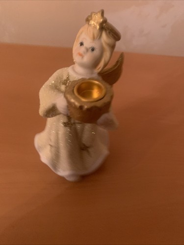 Porzellan-Weihnachtsengel-Kerz