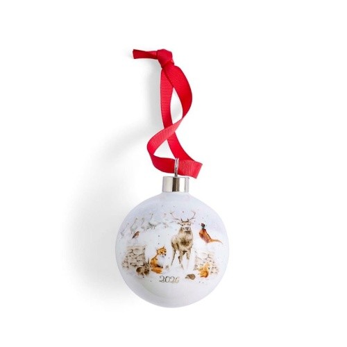 Wrendale xmas bauble - wrendale,