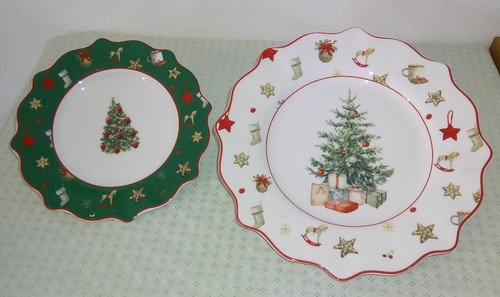 Weihnachtsteller 2er set - *, *