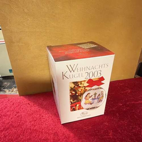 Porzellan weihnachtskugel von - porzellan-,