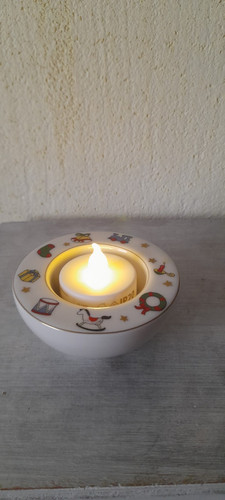 Porzellan teelichthalter - porzellan,