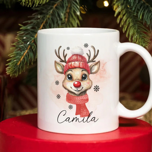 Weihnachtstasse personalisiert