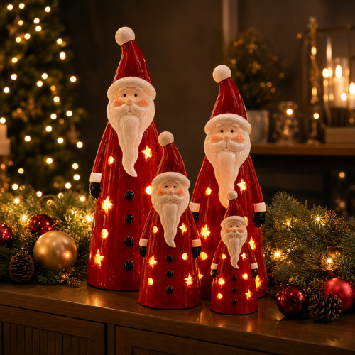 Weihnachtsmann led größen - led, 4