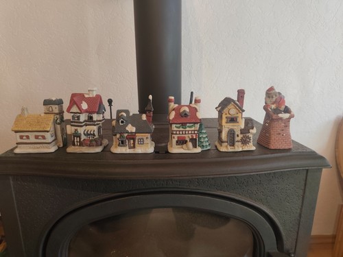 Weihnachtshaus porzellan - porzellan, 6