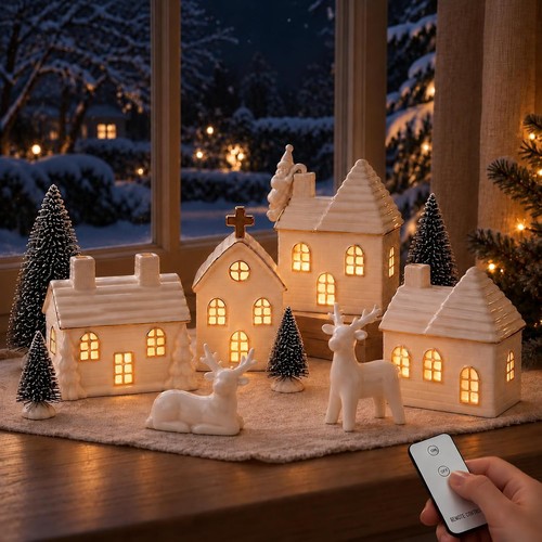 Weihnachtsdorf keramik - weihnachtsdorf, 16