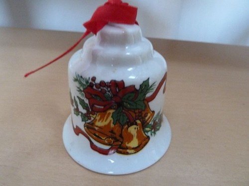 Weihnachtsglocke porzellan x - weihnachtsglocke,