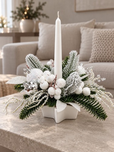 Weihnachtsgesteck - , im