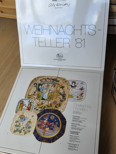 Weihnachtsteller 1981