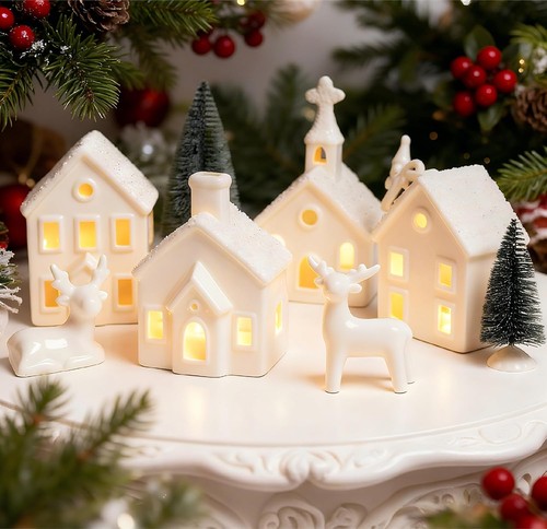 Weihnachtsdorf set stück - 14,