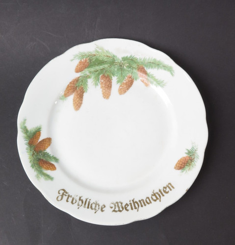 Weihnachtsteller kriegszeit - weihnachtsteller,