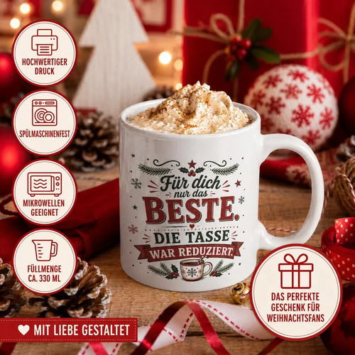Lustige weihnachtstasse - lustige,