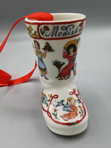Porzellan-Weihnachtsstiefel